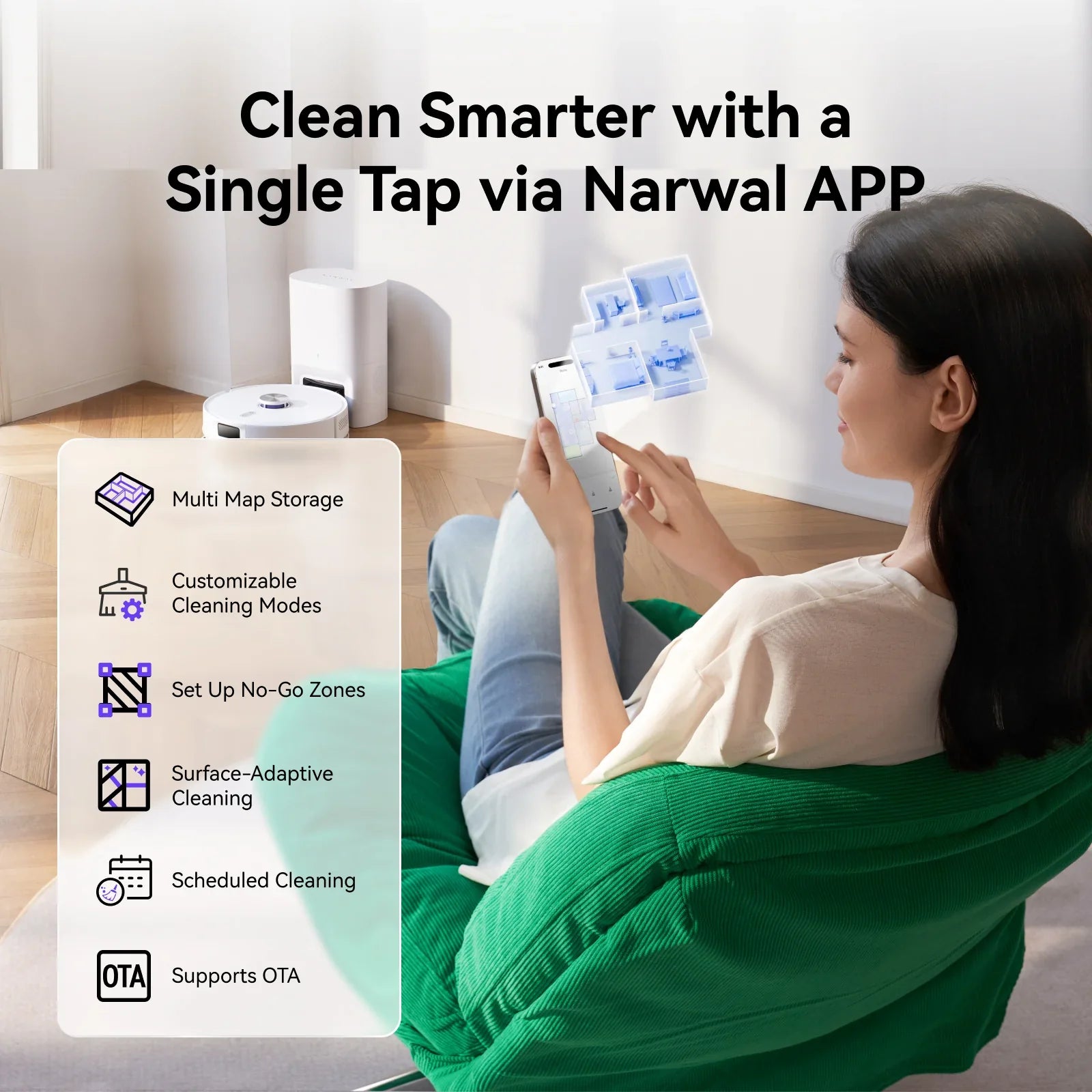 Narwal Freo S - Robot Vacuum & Mop